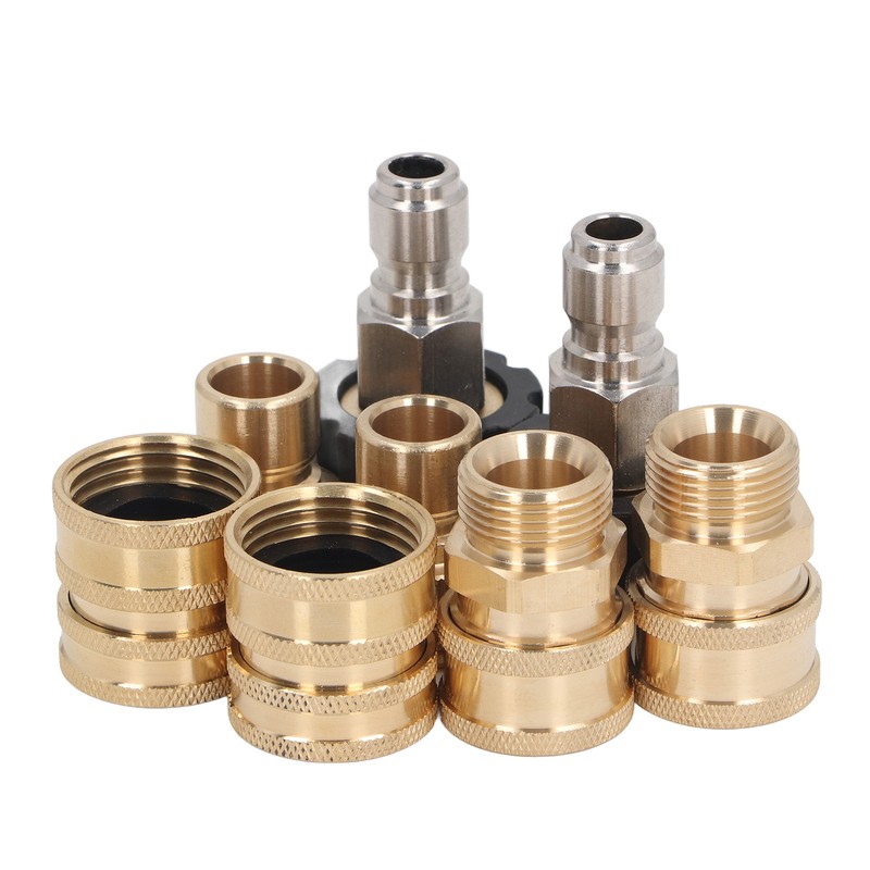Garden Hose Quick Connector Set 3/8in 3/4in American Garden Hose