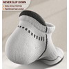 KEMISANT Trainer Socks 6 Pairs Men's Running Socks Ankle Socks
