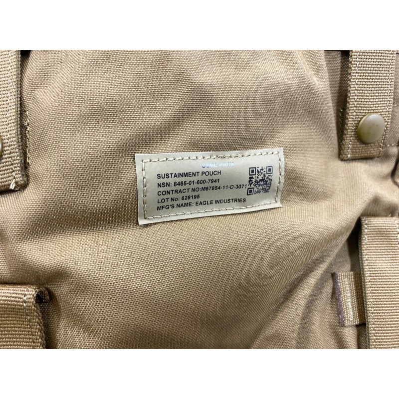 Eagle Industries USMC Molle Sustainment Pouch, Coyote Brown NEW