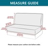 KRFOONN RV Dinette Cushion Covers Stretch Camper Cushions Cover Replacement