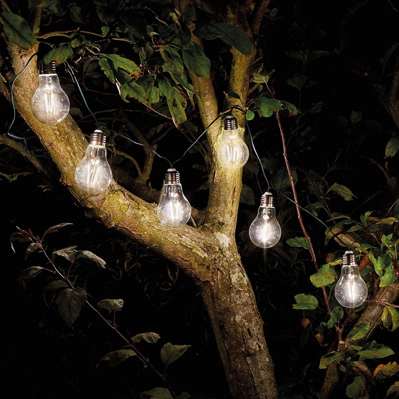 Smart Garden 1060301 Eureka! Retro String Lights - 10 Bulbs