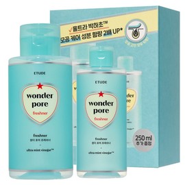 Etude Wonder Pore Freshner Toner 500ml + 250ml, 1 pc / 에뛰드 원더 포어 프레쉬너 토너 500ml + 250ml, 1개