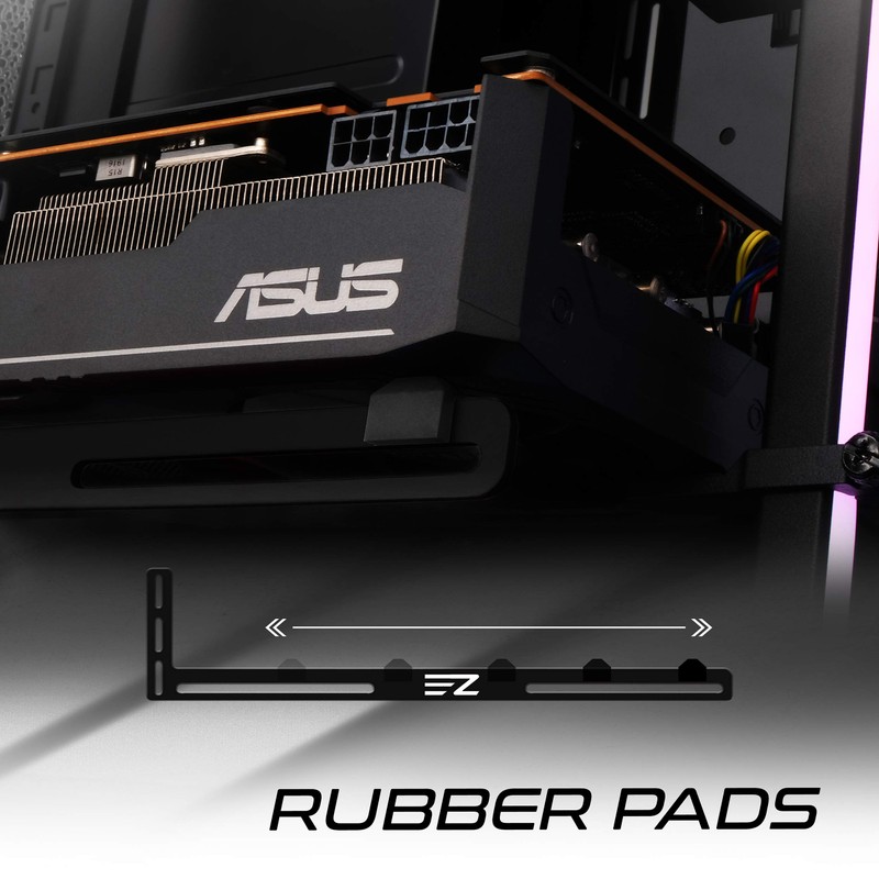 EZDIY-FAB Graphics Card Brace Support Bolster. A Video Card Holder,