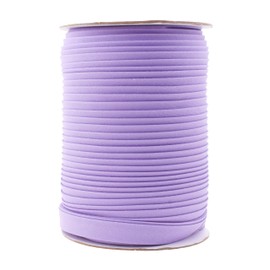 Mandala Crafts - Cinta de doble pliegue para coser - Cinta de bies de 55 yardas, doble pliegue de dobladillo de 1/2 pulgadas, cinta de encuadernación de costura lila - Cinta de encuadernación de