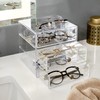 iDesign Divided 3-Drawer Stackable Organizer for Glasses, Sunglasses, and Readers