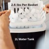 Silonn Ice Maker Countertop, 9 Cubes Ready in 6 Mins,
