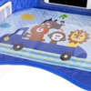 Kids Travel Tray Seat Lap Activity Half Surrounded Organizer with