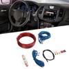 8 Gauge Car Amplifier Wiring Kit with Amp Power Cable