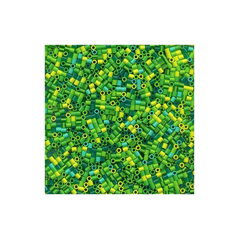 Perler Beads Fuse Beads for Crafts, 1000pcs, Jewel Green