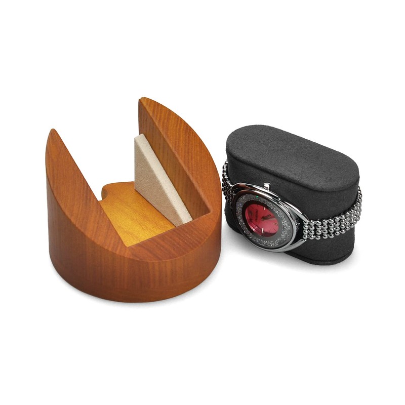 Woodten Solid Wood Single Watch Stand Single Watch Display Stand