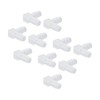 10 Pieces Angle Hose Nozzle Plastic 90 Degree Angle Hose