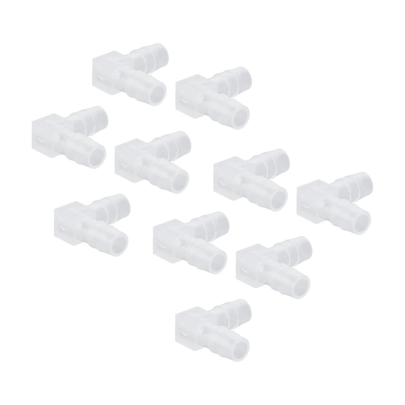 10 Pieces Angle Hose Nozzle Plastic 90 Degree Angle Hose