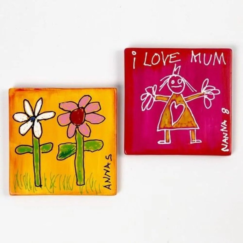 Art Tile, size 13x13 cm, 1 pc