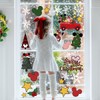 87pcs Christmas Mouse Window Clings Mouse Christmas Decorations Christmas Tree