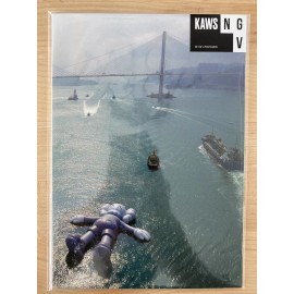 Kaws X NGV Monumental Sculptures Postcard Set Of 4 Rare Item