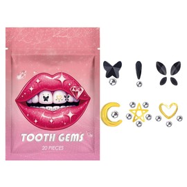 Tooth Gem Kit, Tooth Gems Starter Kits | Sparkling Crystals, Professional Tooth Decorations, Long Lasting for Girls Women Birthday