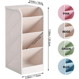 SITAKE Pen Pencil Holder Organizer, 4 Colors Marker Organizer and Storage, Bi...
