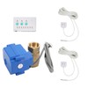 Alarm Sensor Single Brass Ball Valve DualWay Water Leaking Detection