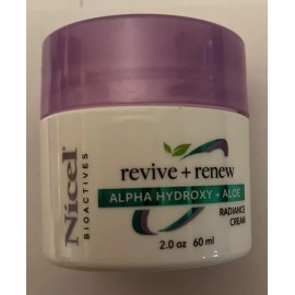 Nicel Bioactives Lot of 6 Nicel Bioactives Revive + Renew Alpha Hydroxy + Aloe Radiance Cream