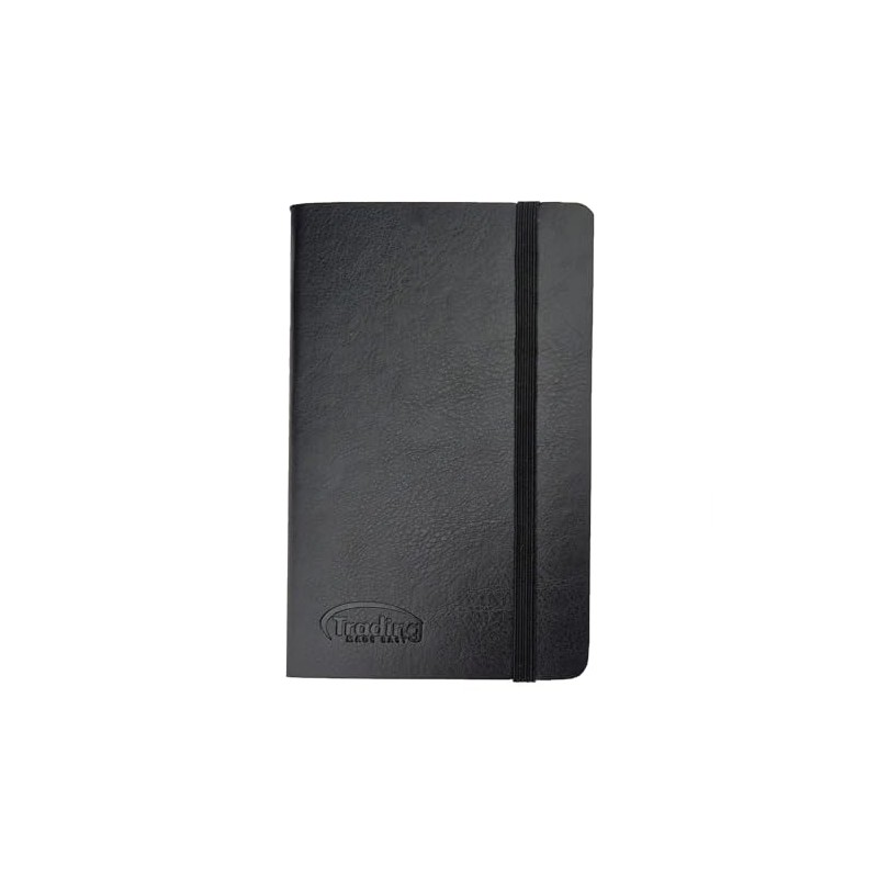 swift A6 Executive Notebook Black Soft Feel Pocket Small Travel