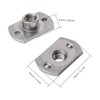 Mobestech 1 Pack of 15 Stainless Steel Wheel Nuts M8