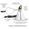 Simple Deluxe Clamp Lamp Light 60 Watt with 5.5 Inch