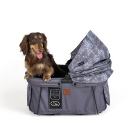 Sway2 Pet Car Seat and Carrier, 2-in-1 Booster Seat for Small Dogs and Cats