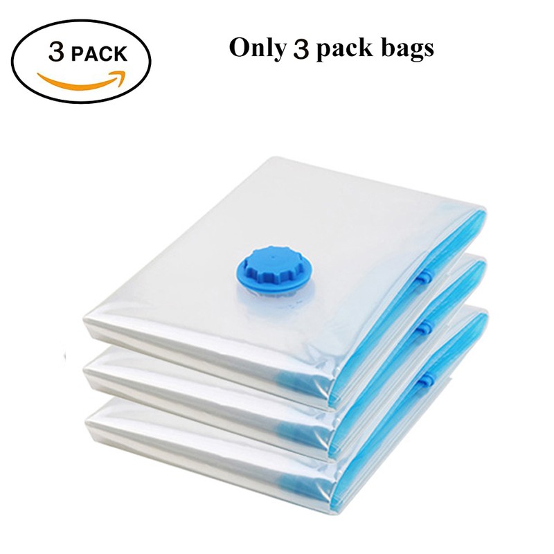 Vacuum Storage Bags – Compression Bags Clothes, Travel Storage Bags