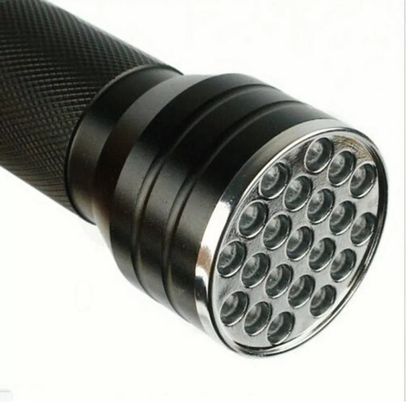 PreAsion Ultraviolet Flashlight UV 21 LED Flashlight Handheld Black Light