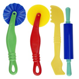 Kare & Kind® Set of 32pcs Smart Dough Tools Kit with Models and Molds (Capital Letters)