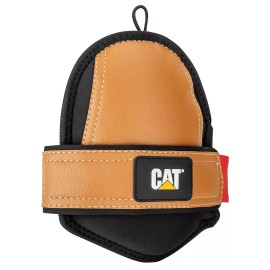 Cat Soft Non-Slip Knee Pads for Work, Synthetic Leather, Adjustable Strap Closur