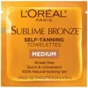 L’Oreal ParisSUBLIME BRONZE Self-Tanning Towelettes For Body Medium Natural Tan