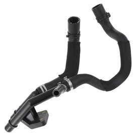 Motoforti Radiator Coolant Hose Heater Pipe No.LR022730 for Land Rover Range Rover 2010-2019 Black Rubber 1 Pc