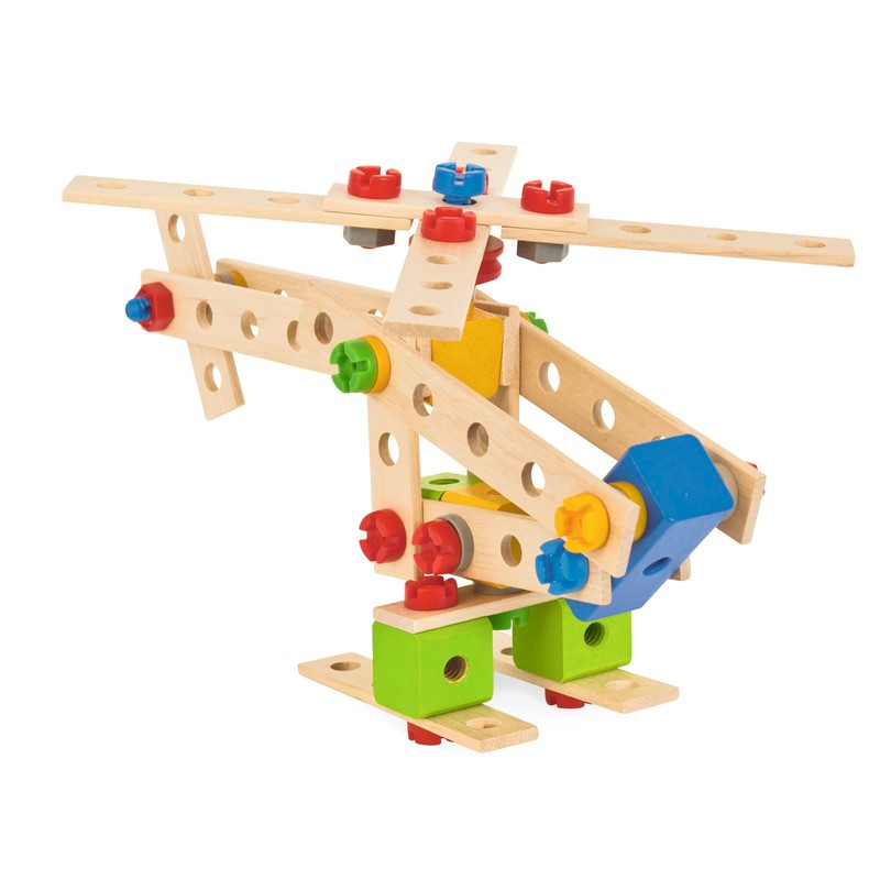 Eichhorn - Constructor locomotive, 8 different model variants, construction toy