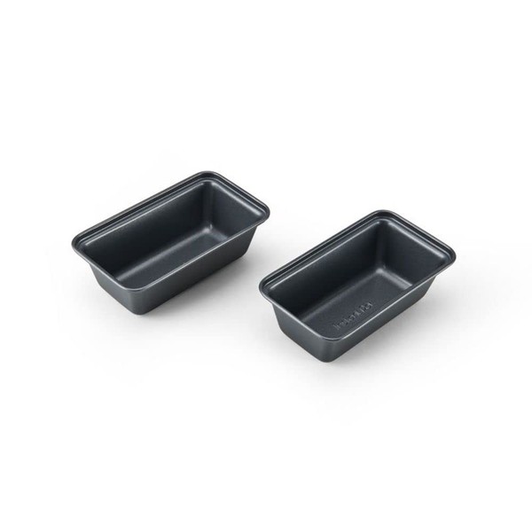 Instant Pot Official Mini Loaf Pans, Set of 2, Compatible with 6-Quart and 8-Quart Cookers, Gray