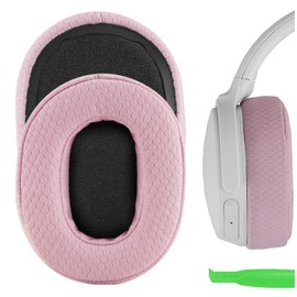 Geekria NOVA - almohadillas para orejas de repuesto de tela de malla para Skullcandy Crusher inalámbrico, Crusher Evo, Crusher ANC, Hesh 3 almohadillas para orejas para auriculares, almohadillas para