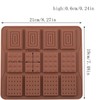 EPYHREHM Chocolate Bar Molds Break Apart Square Silicone Chocolate Mold