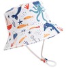 Malaxlx Kids Bucket Sun Hat Cute Ocean Adventure Summer Outdoor