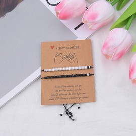 Matching Bracelets for Couples Best Friend Friendship Bracelets Set for 2 Girlfriend Boyfriend Birthday Gifts for Mother Daughter Bracelets Christmas Gifts for Husband And Wife Bracelets for Him Her