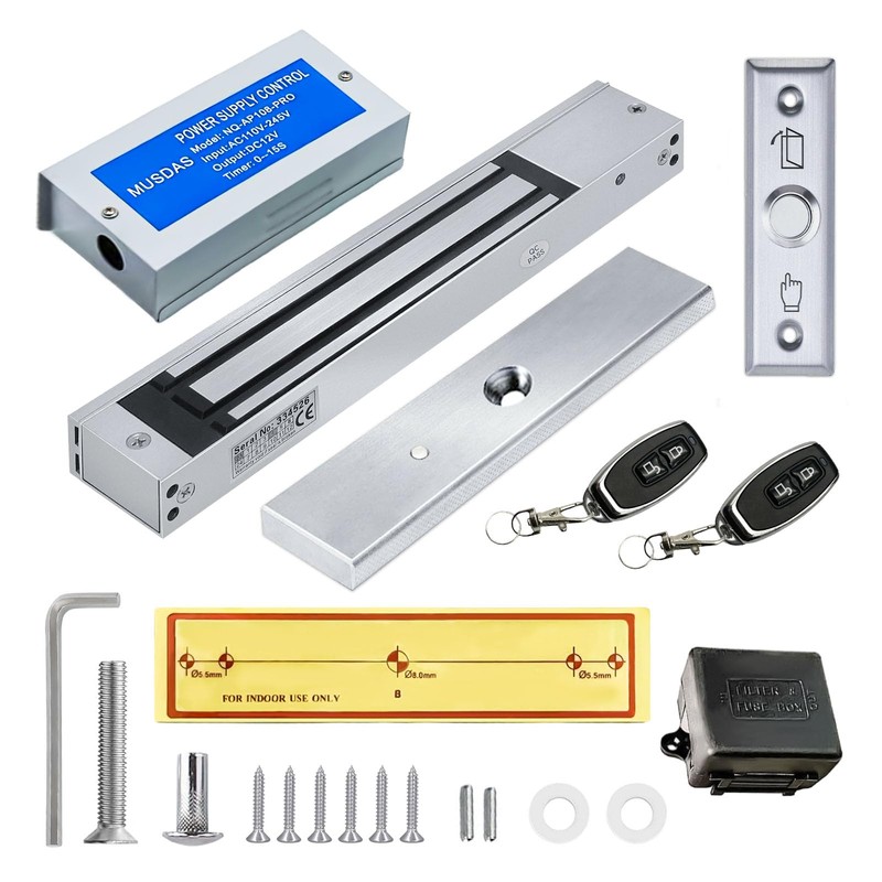 Upgrade Electric Magnetic Lock for Door 600lb Electromagnetic Door Lock