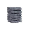 6-Piece Guest Towel Set in Many Colours 100% Cotton 30