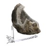 OnFireGuy Mineral Fossil Geode Display Stand 2.5" Triangle with Half