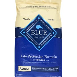 Blue Buffalo Adult Dry Dog Food, Chicken and Brown Rice, 24 Lbs Bag
