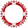 Reverse Chainring Black One Narrow Wide 104 mm Black/Red: Size: