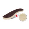 Lambswool Winter Insoles for Boots Or Shoes, Insole Replacement for