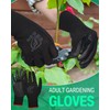 Thenshop 96 Pairs Safety Gardening Work Gloves Bulk Rubber Coated