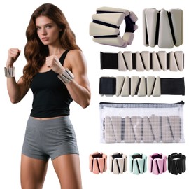 ChoiceCart Wrist and Ankle Weights for Women – Adjustable Silicone Weighted Bands for Workout, Running, Swimming, Pilates, Strength Training & Physical Therapy – 2lb