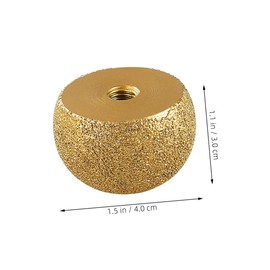 Kisangel Diamond Rotary Burr for DIY Planter Crafts Engraving Polishing Carving Tool for Woodworking Durable Burrs for Efficient Planter Repair and Model Engineering