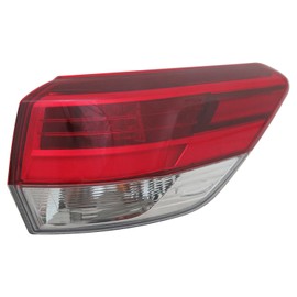TYC Right Tail Light Assembly Compatible with 2017-2017 Toyota Highlander