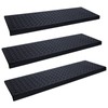 Spurtar Rubber Stair Treads, 30" x 10" 3PCS Outdoor Rubber